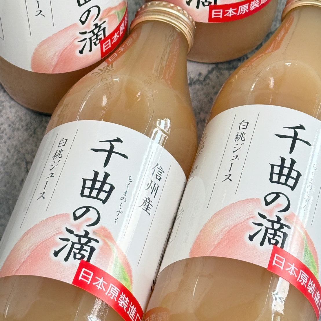 千曲の滴 白桃汁｜日本原裝進口 主圖